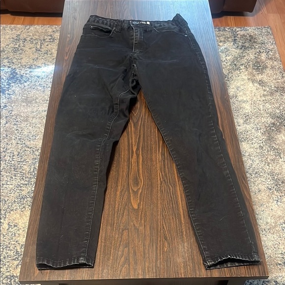 monkey ride Denim - Monkey Ride Black Skinny Jeans Juniors Size 5